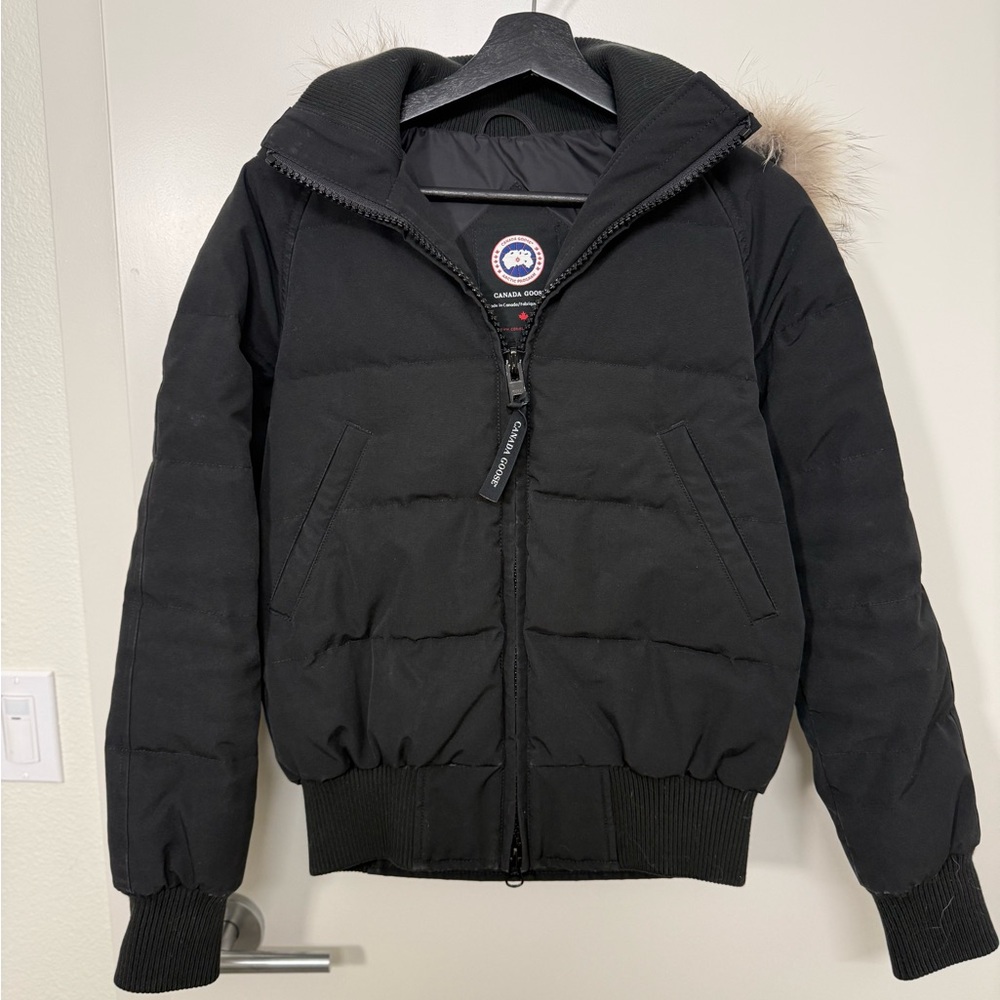 Canada Goose Black Down Jacket